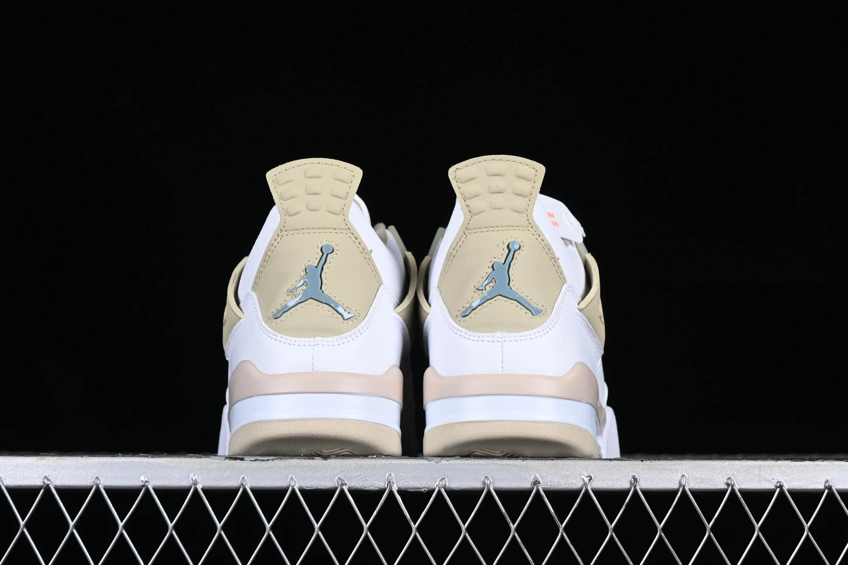 All categories Air Jordan Jordan series basketball shoes Air Jordan 4 Air Jordan 4 Retro "Linen" AJ4 Joe 4 sand color basketball shoes 487724-118